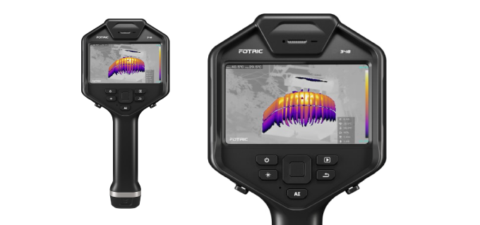 SMI Instrumenst Product FOTRIC - 347A Advanced Handheld Thermal Imager (-20 C to 1,550 C)